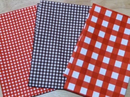 michael miller small and large gingham